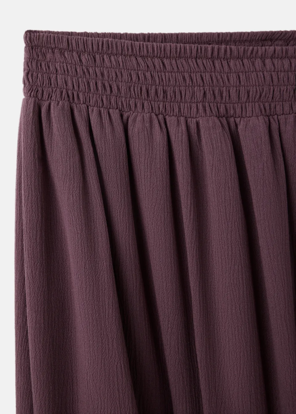 Mango TEEN maxi rok met borduursels aubergine, foto 5