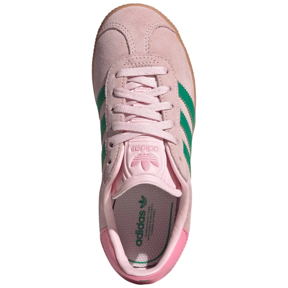 Adidas Originals Gazelle suède sneakers - roze/groen, foto 6