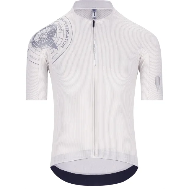 Q36.5 fietsshirt met korte mouwen Dottore Pro Research Scientist Wit