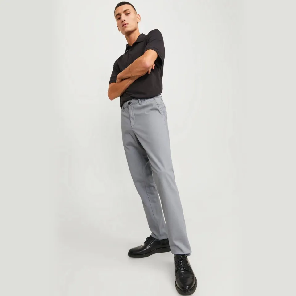 Jack & Jones JPSTMARCO chino grijs Ultimate Grey