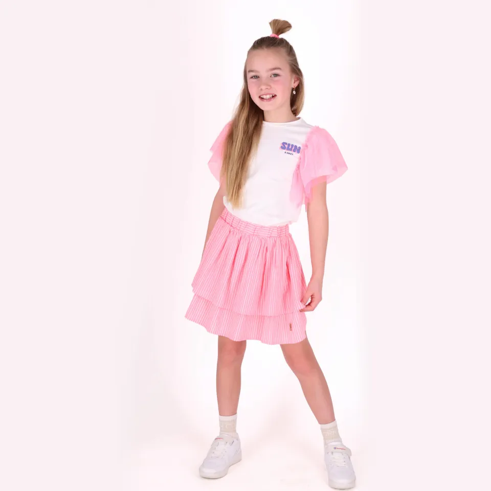 B.Nosy T-shirt wit meerkleurig, foto 5