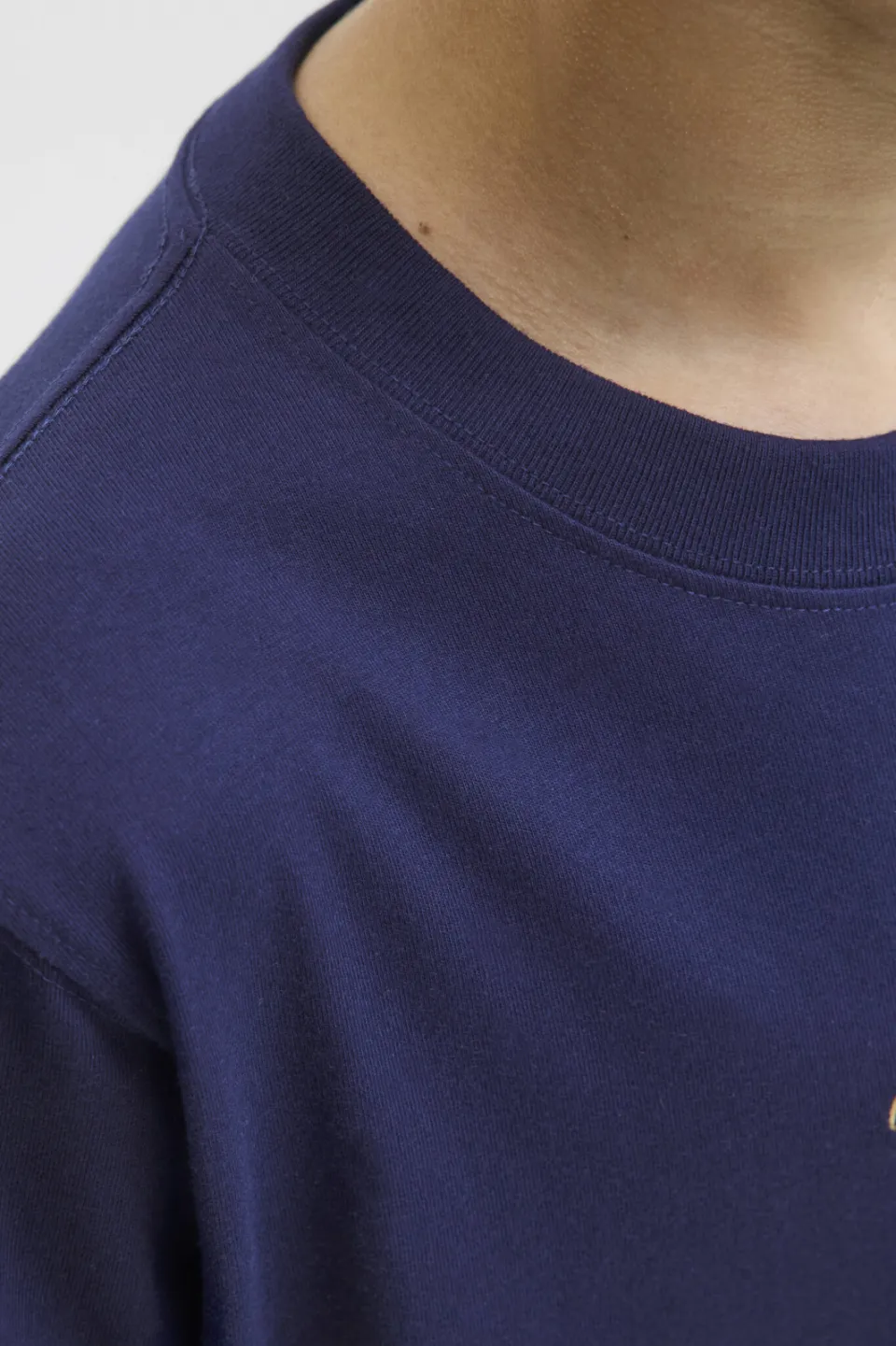 Jack & Jones Junior t-shirt donkerblauw met tekstprint, foto 7