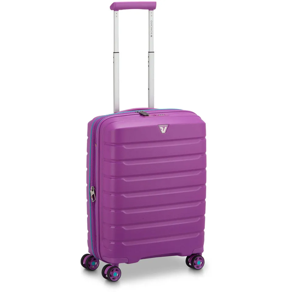 Roncato B-Flying Expandable koffer 55 paars, foto 4