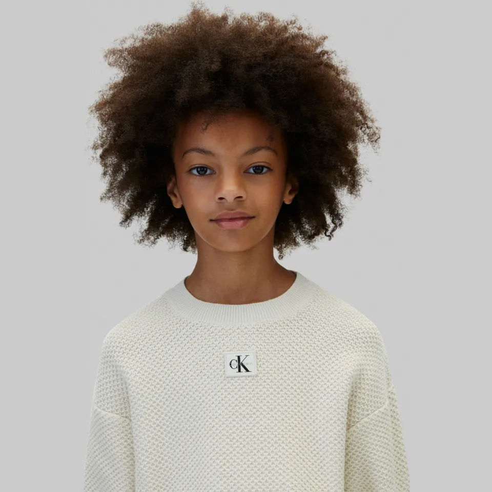 Calvin Klein sweater - lichtgrijs, foto 5
