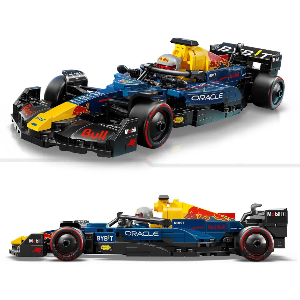 Lego Speed Champions Oracle Red Bull Racing RB20 F1® racewagen 77243, foto 5