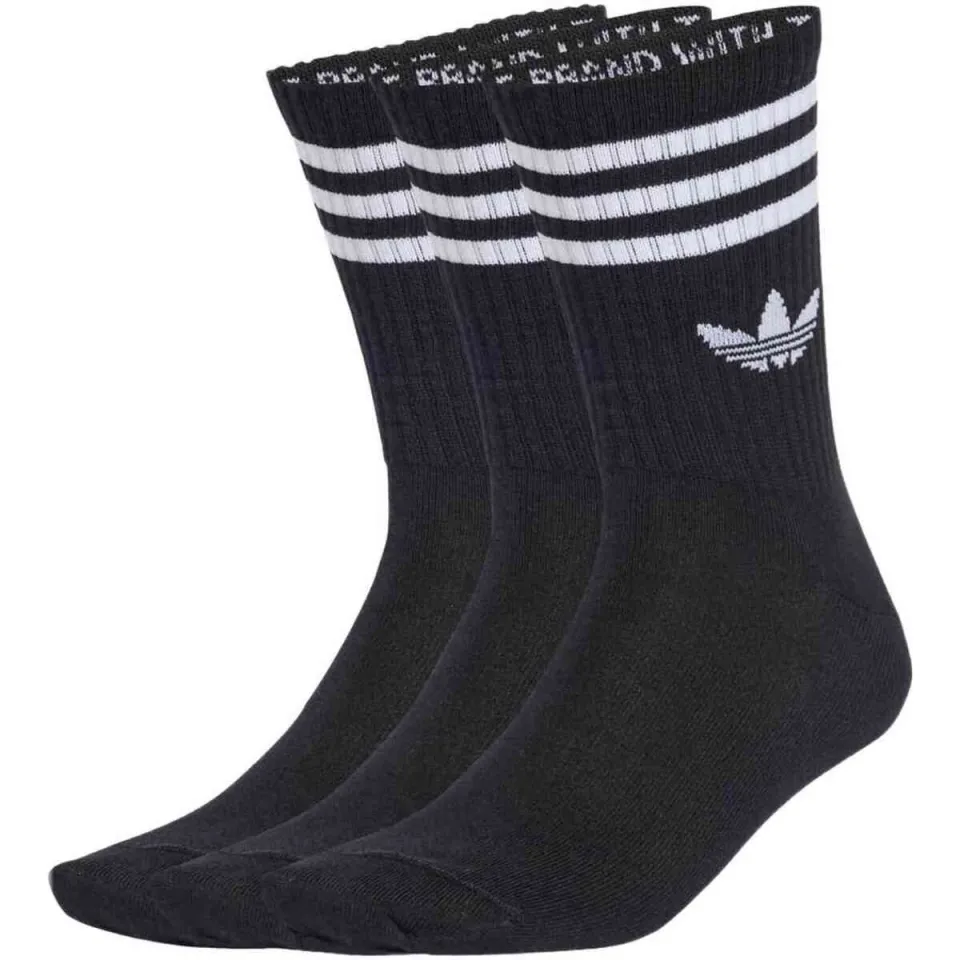 Adidas Originals Mid Cut Crew sokken zwart, foto 3