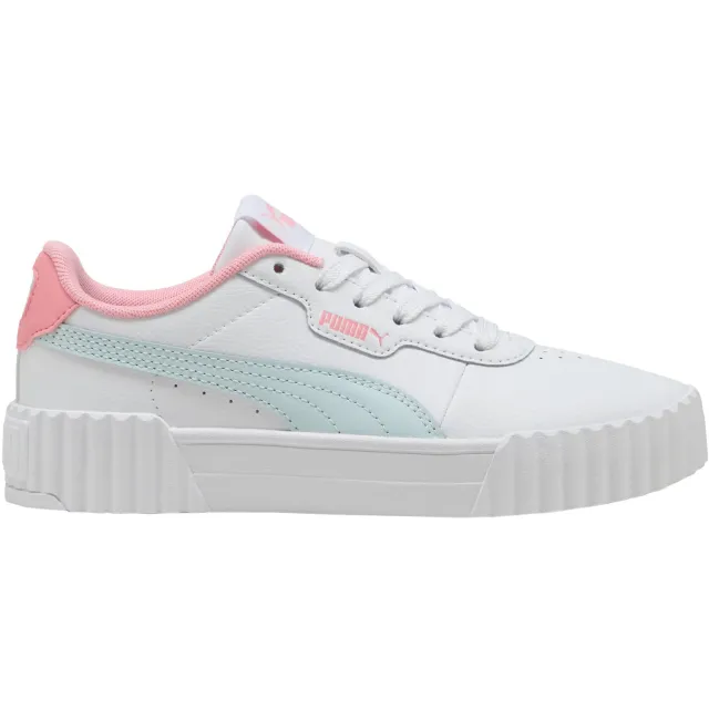 Puma Carina 3.0 sneakers wit/lichtblauw Wit/lichtblauw/lichtroze