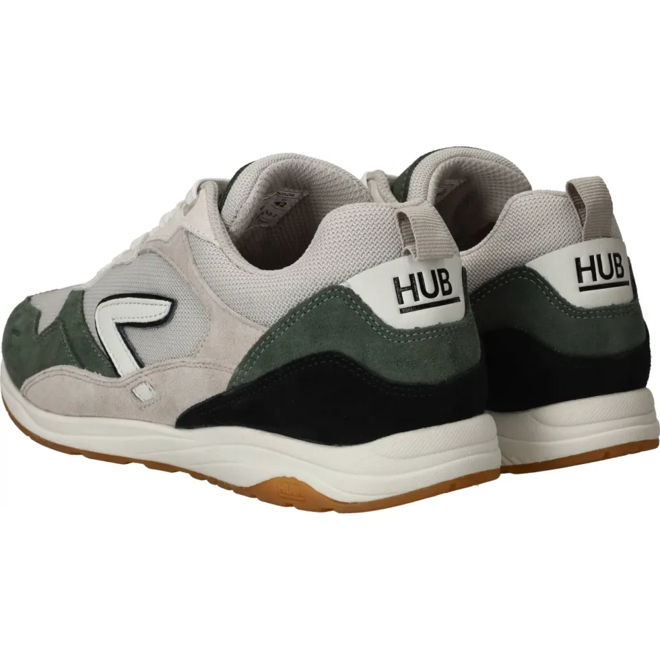Hub Glide 2.0 mesh sneakers - beige/groen, foto 4