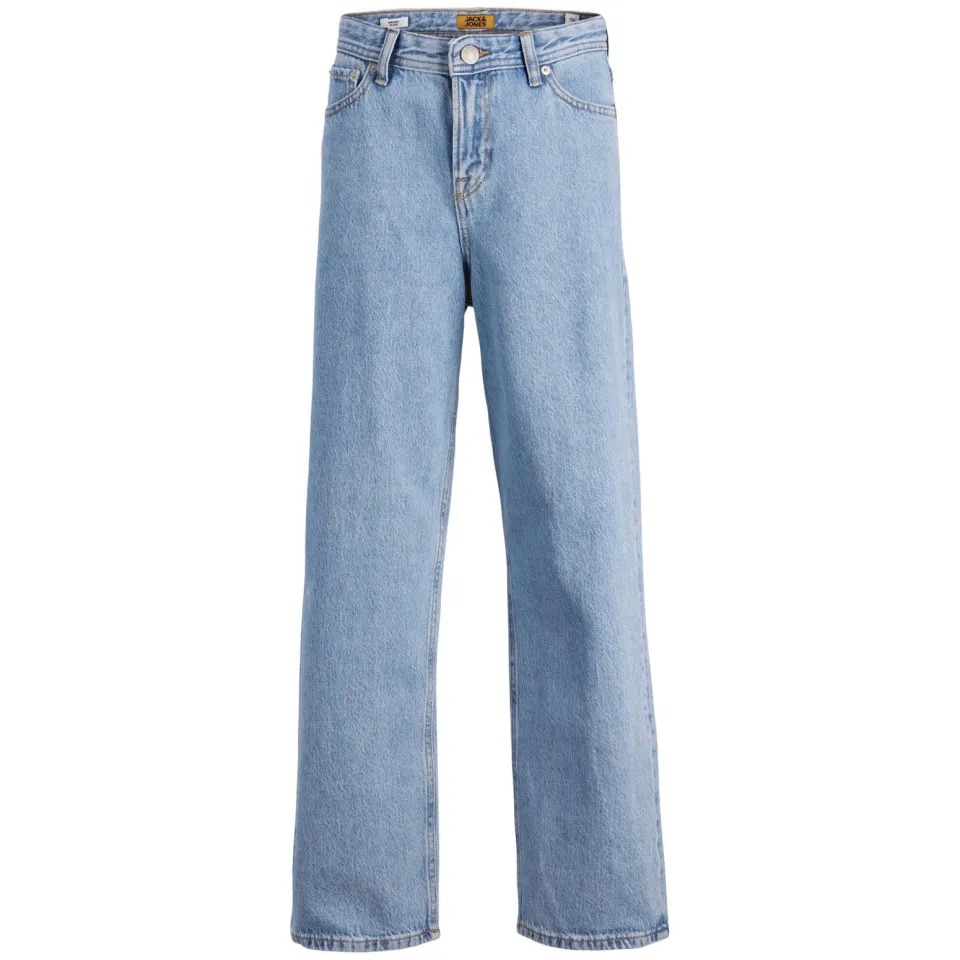 Jack & Jones JUNIOR high waist baggy fit jeans JJIALEX light blue denim, foto 2