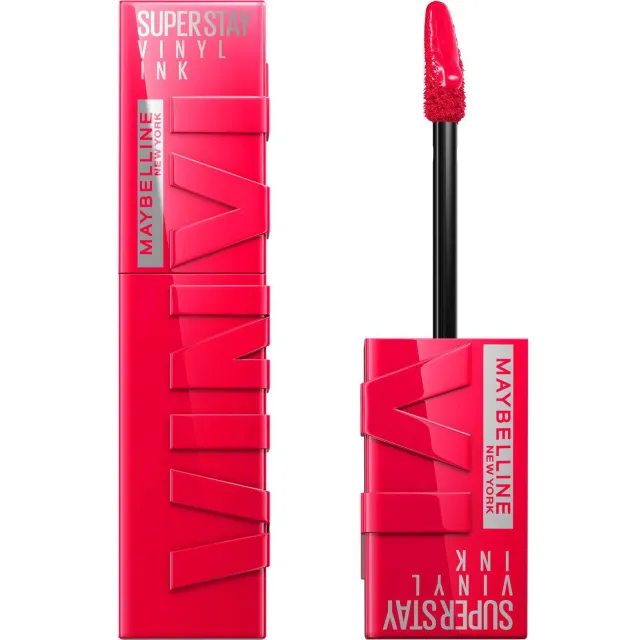 Maybelline New York SuperStay Vinyl Ink lippenstift 45 Capricious Roze