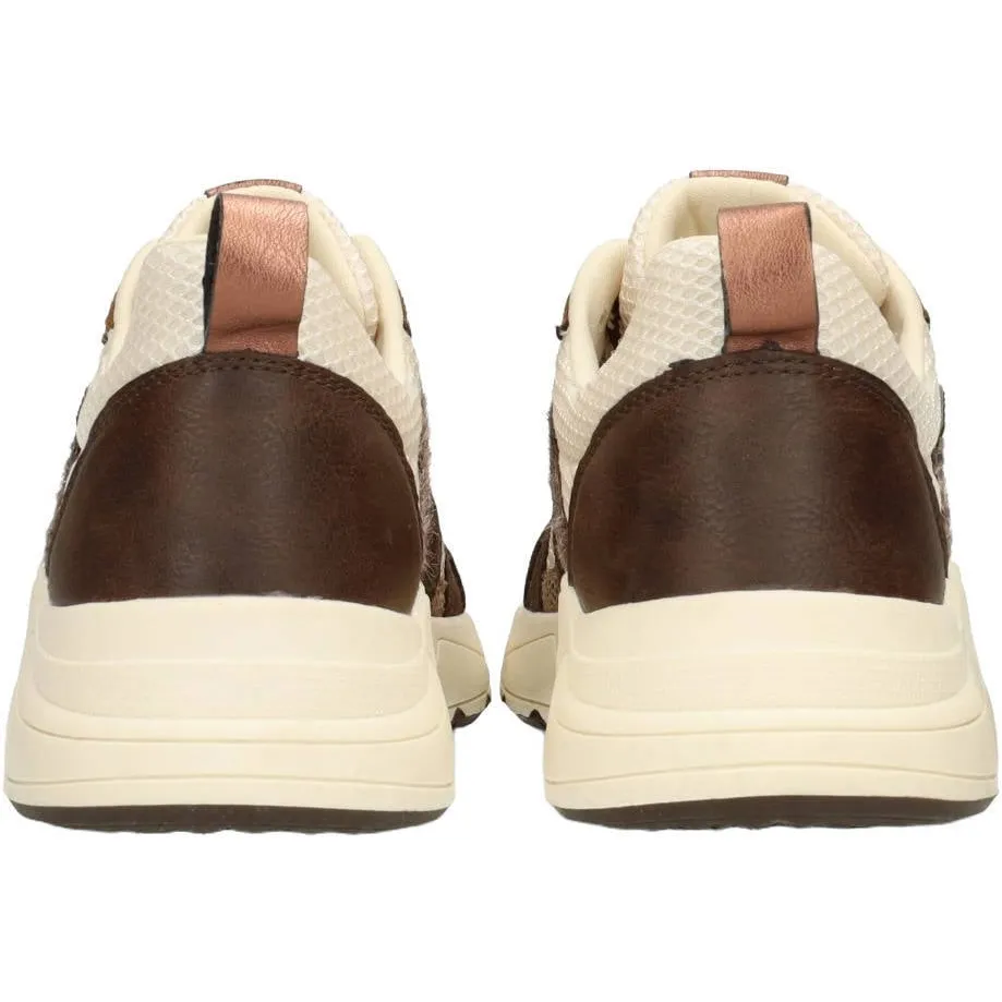 POSH by Poelman Poelman Carocel sneakers bruin, foto 3