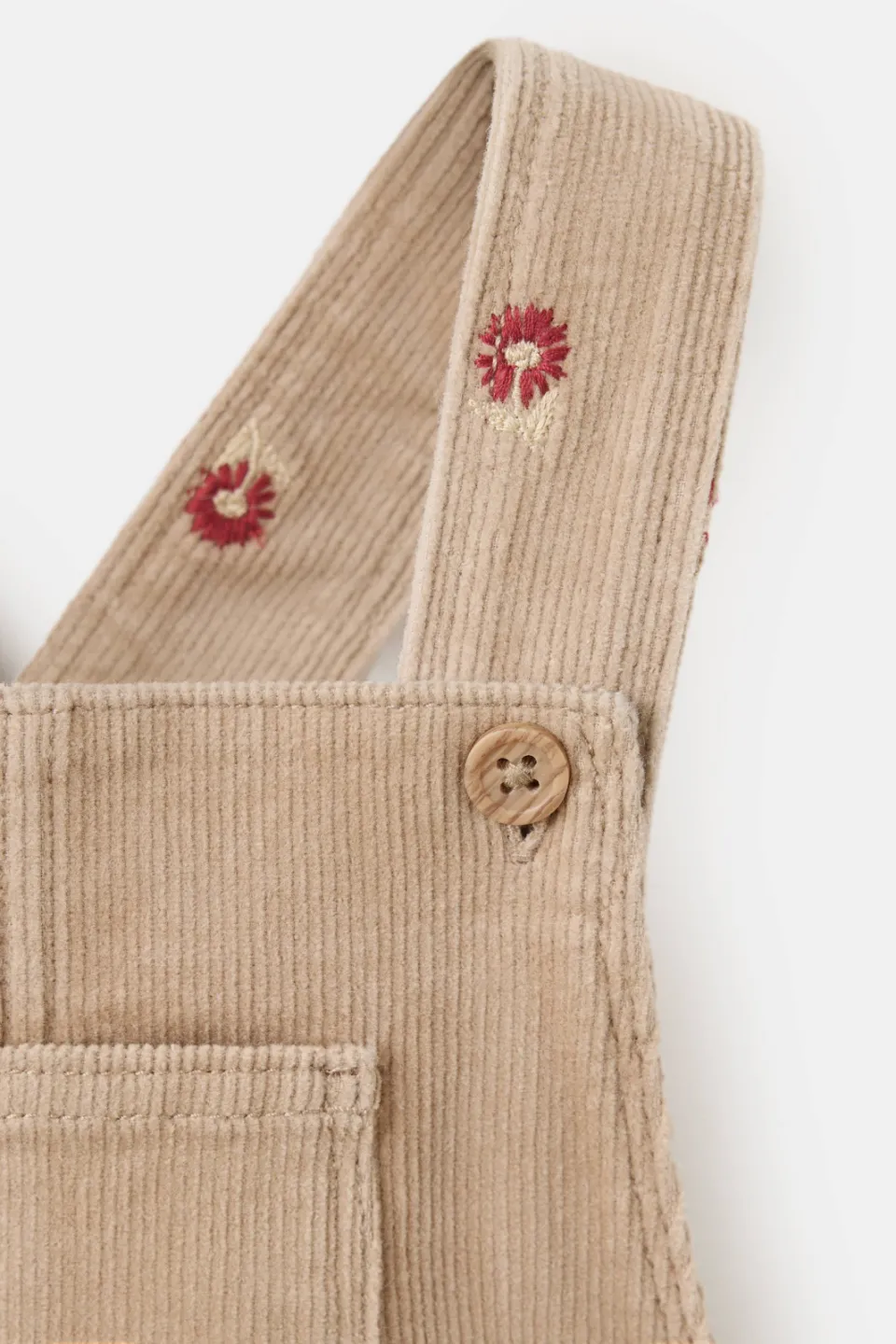 Mango gebloemde overgooier met borduursels beige, foto 6