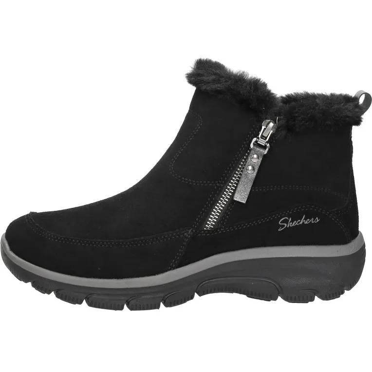 Skechers Easy Going Cool Zip enkellaarsjes zwart, foto 2