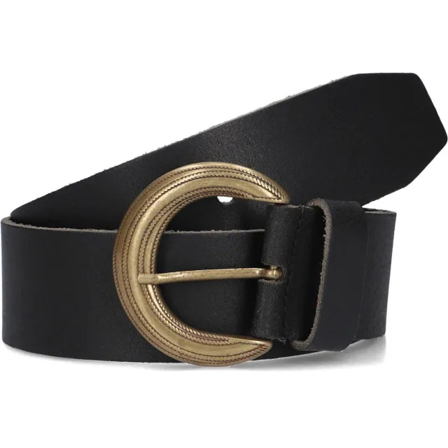 Notre-V 4320 leren riem zwart