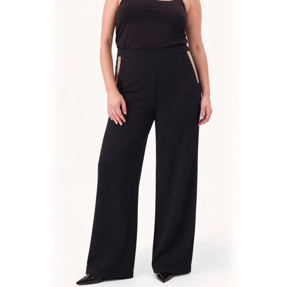 Yoek pantalon loose zwart, foto 3
