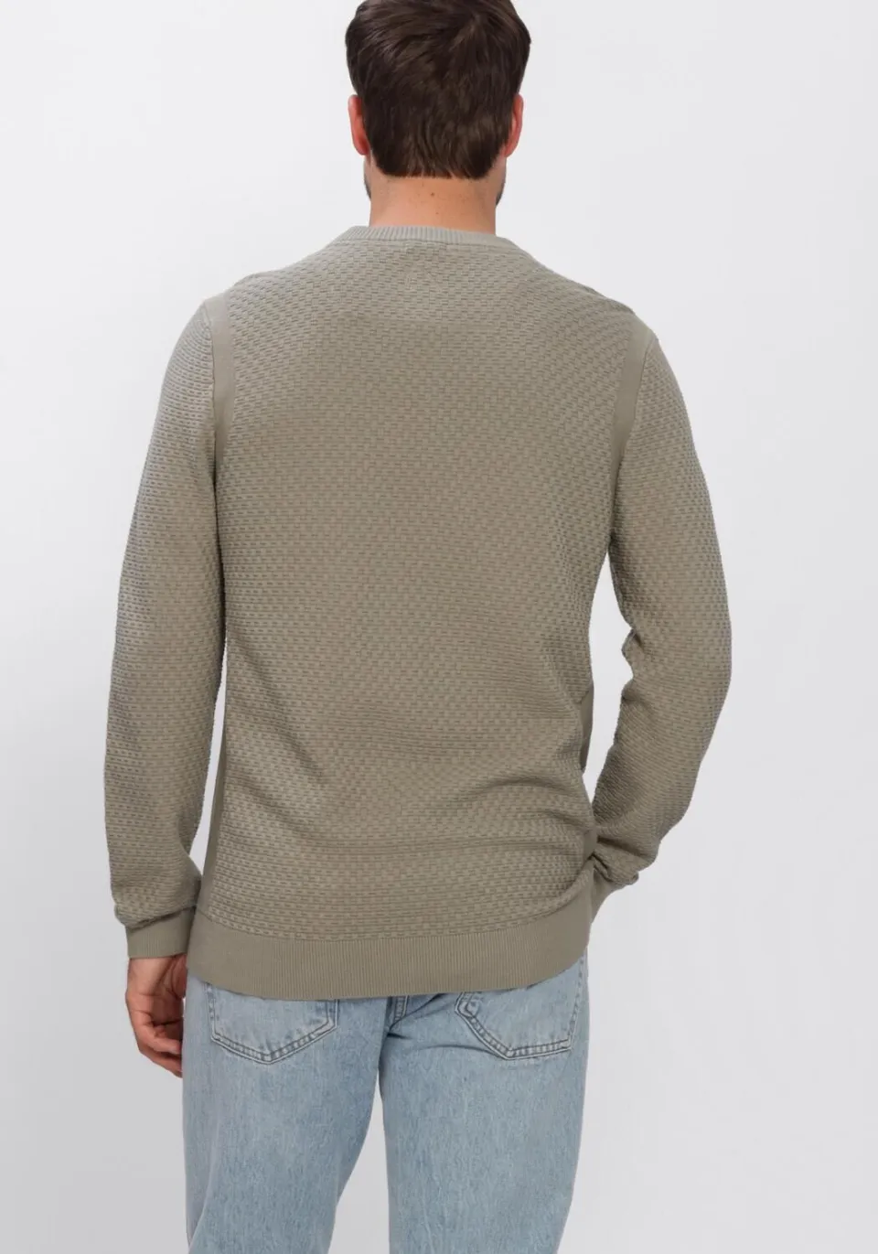 CHASIN' regular fit gebreide trui - shadow, foto 6