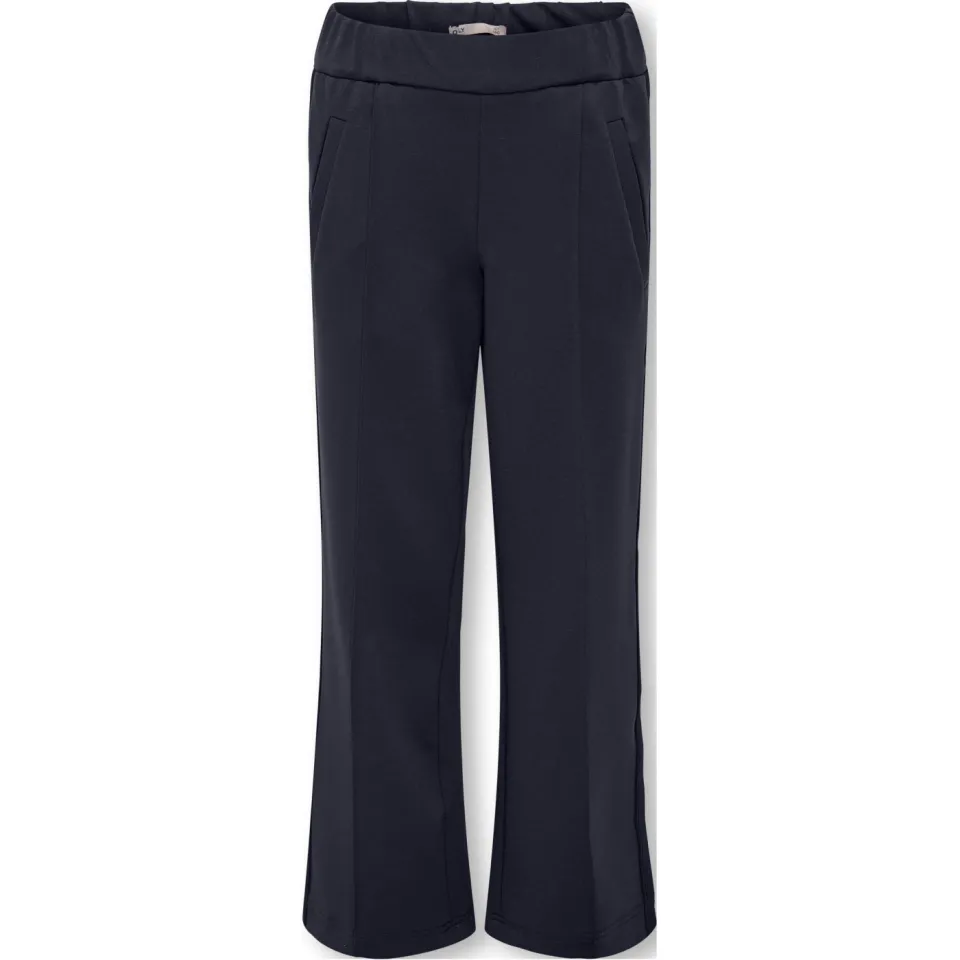 Only wide leg casual broek donkerblauw blauw, foto 2