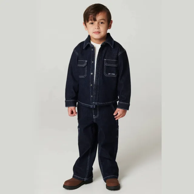Copenhagen Colors cargo jeans - raw denim