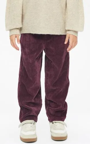 S.Oliver corduroy casual broek bordeauxrood, foto 4