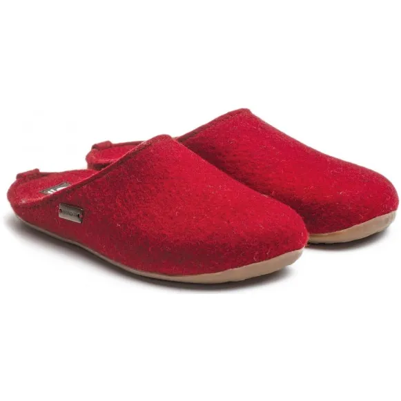 Haflinger Everest Fundus - Pantoffels, rood