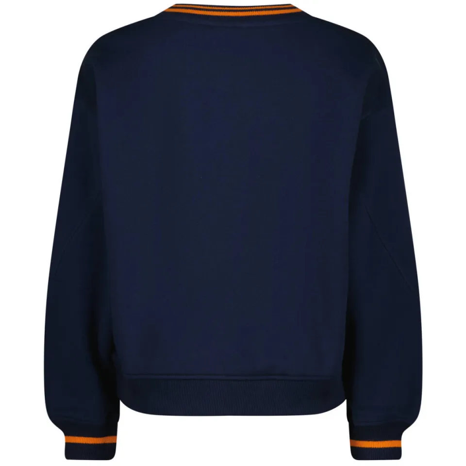 Vingino rechtvallende sweater met print - donkerblauw, foto 4