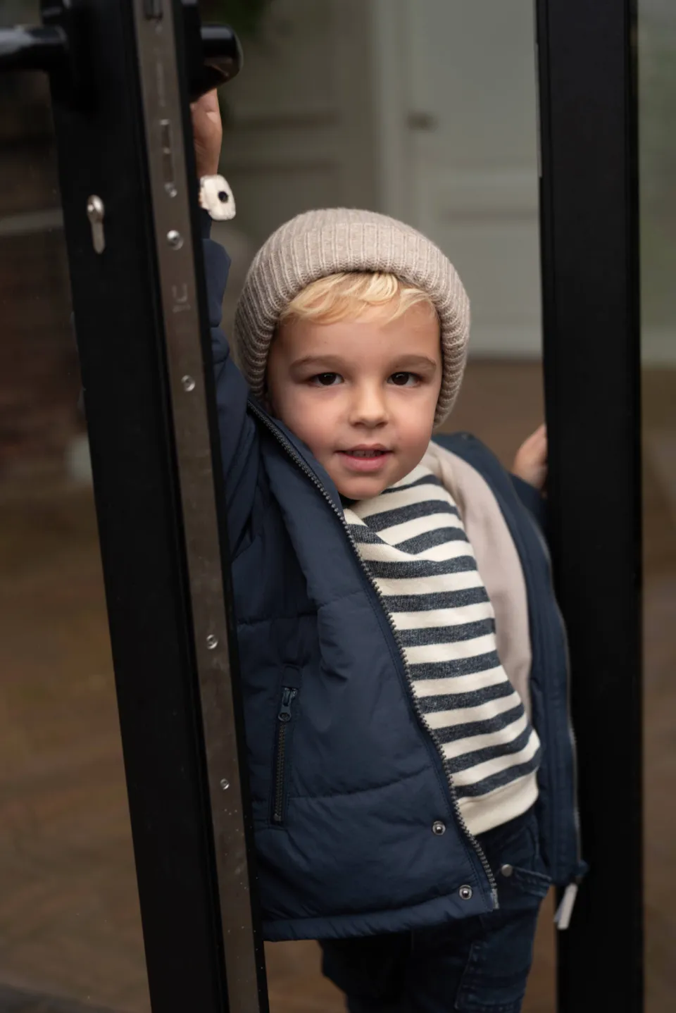 Dirkje winterparka donkerblauw