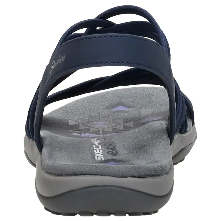 Skechers Reggae Slim Sunnyside sandalen blauw, foto 4