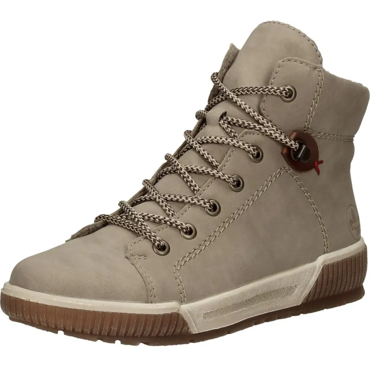 Rieker veterboot taupe, foto 4