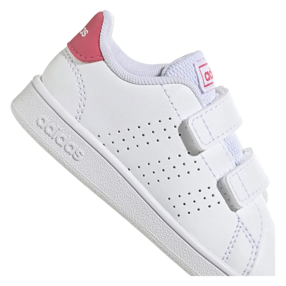 Adidas Advantage CF I sneakers wit roze, foto 3