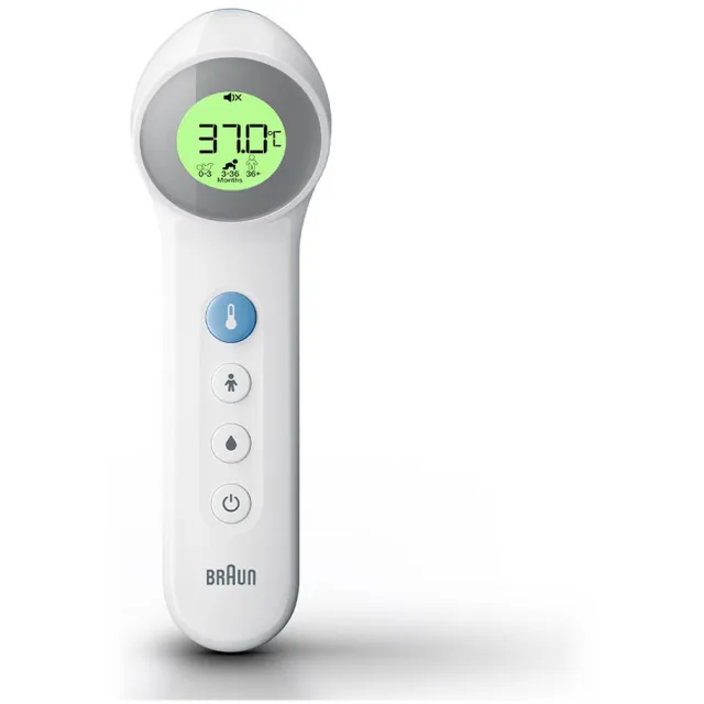 Braun BNT400WE Digitale thermometer Wit