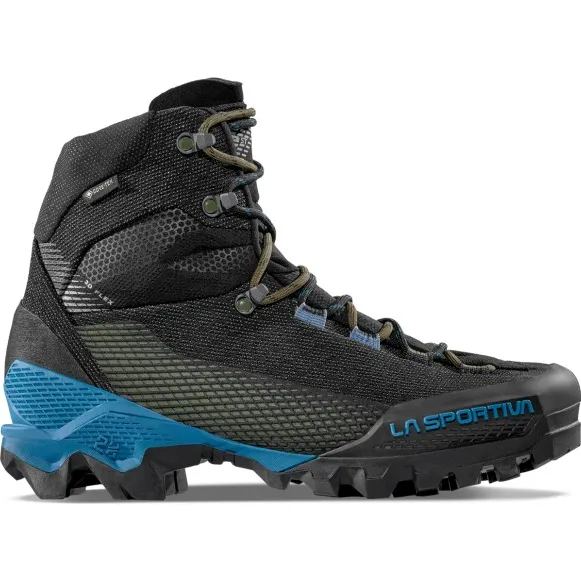 La-sportiva La Sportiva Aequilibrium ST GTX heren bergschoen zwart Zwart/Grijs/Blauw