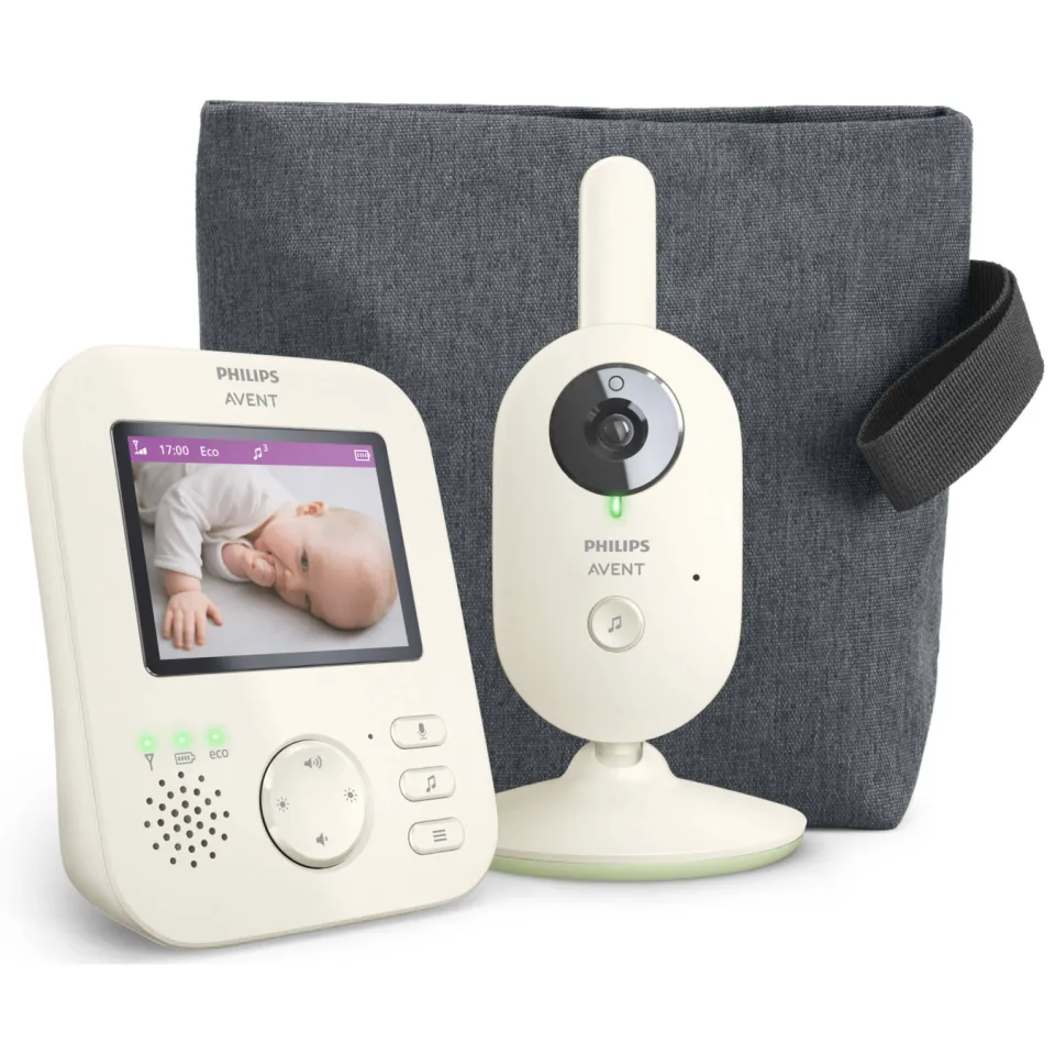 Philips AVENT Babymonitor met video - SCD882/26 leisteen, foto 3