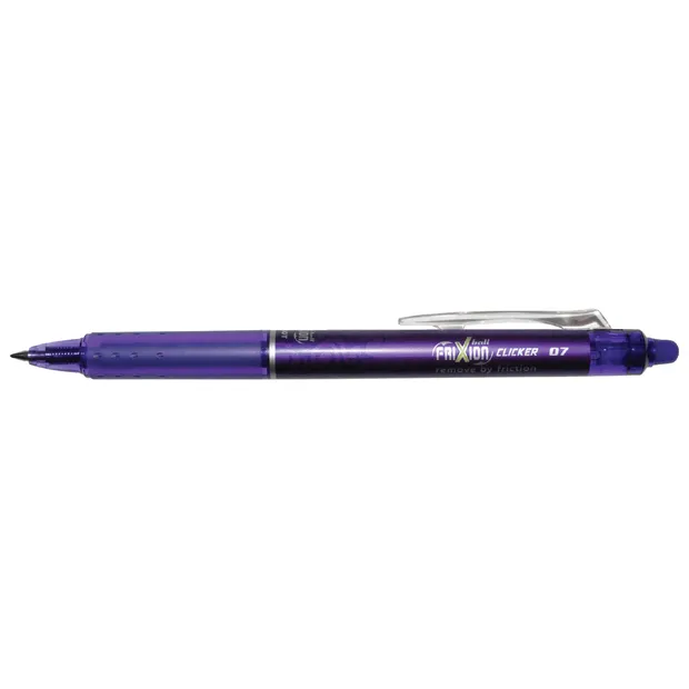 Rollerpen pilot frixion clicker medium violet