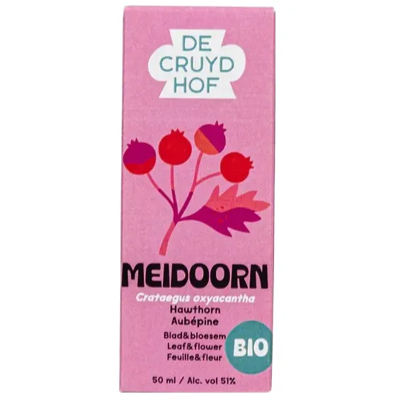 De Cruydhof Meidoorn Crataegus Oxyacantha Bio Druppels
