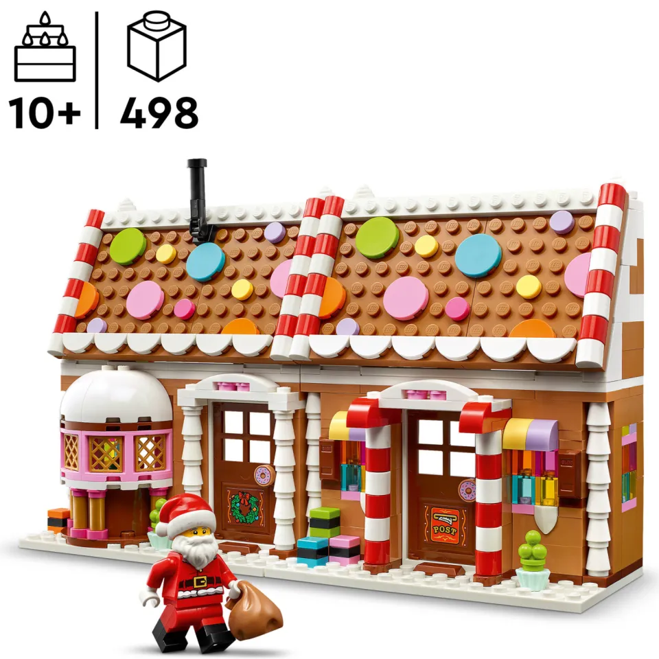 Lego Seasons and Occasions Winters Peperkoekhuisje, Kerst Speelgoed voor Kinderen 40809, foto 6