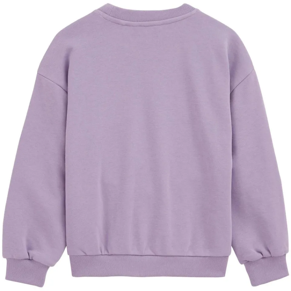 WE Fashion sweater met backprint - lila, foto 4