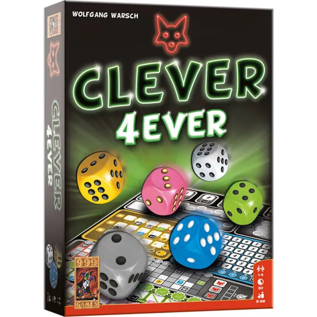 999 Games Clever 4ever dobbelspel