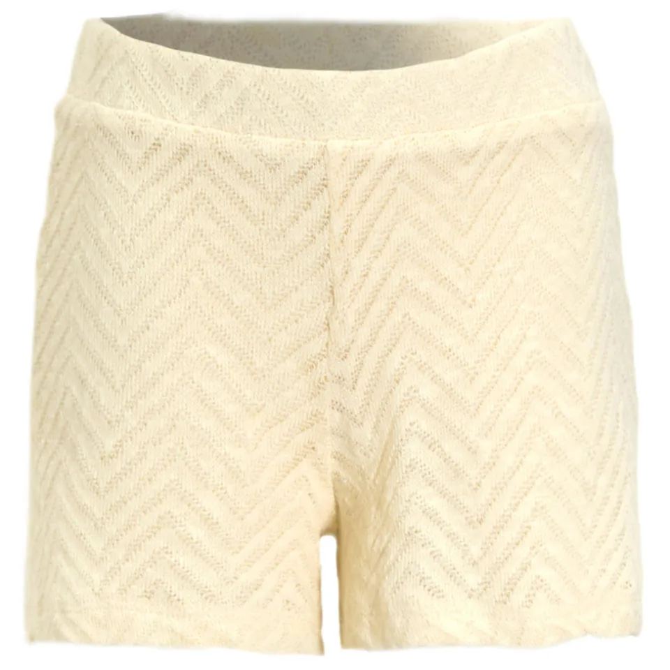 Anytime crochet korte broek off-white, foto 3