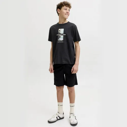 Jack & Jones t-shirt zwart met printopdruk, foto 3