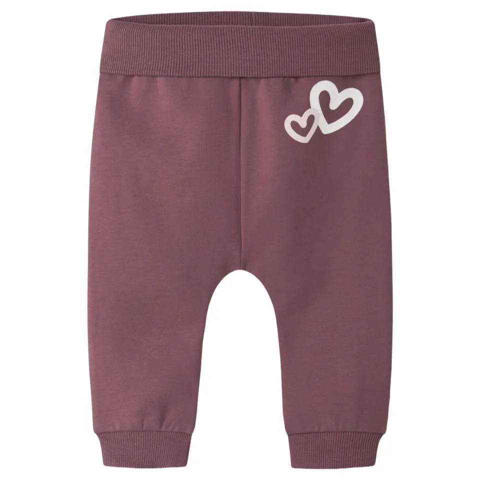 NAME IT BABY set met print - paars, foto 2