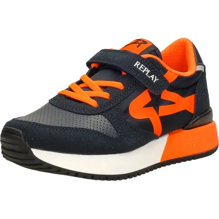 Replay Fiber JR 1 sneakers blauw, foto 3