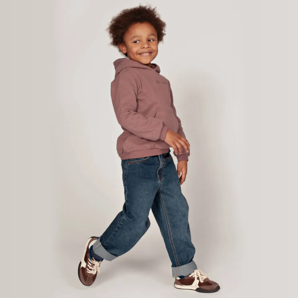 Sturdy hoodie Rock the Earth - mauve, foto 4