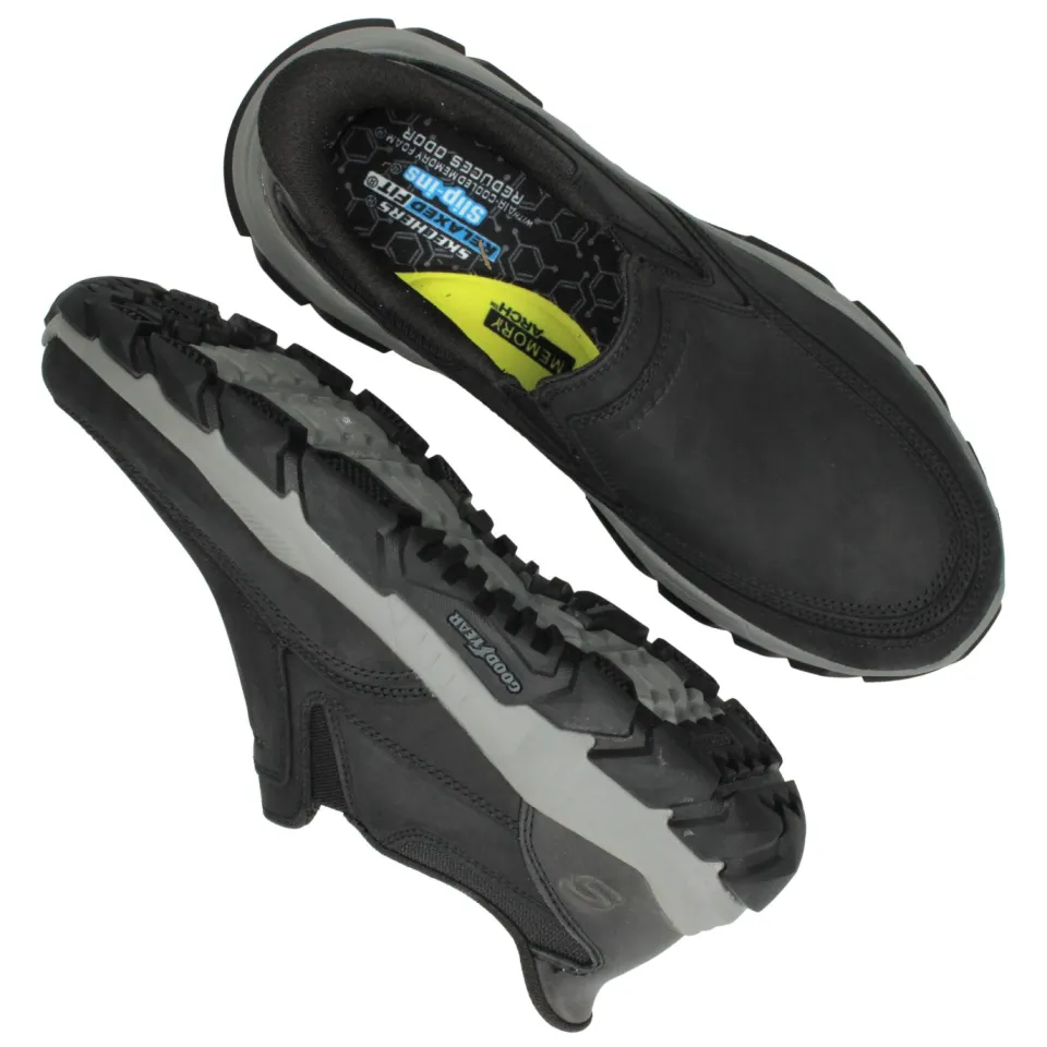Skechers Slip-Ins Santoro sneaker zwart, foto 6