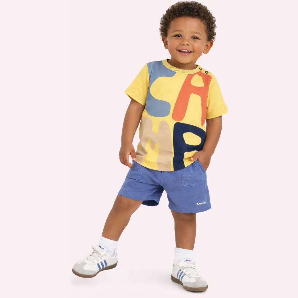 B.Nosy T-shirt geel