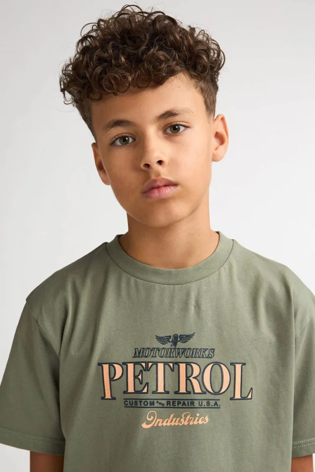 Petrol Industries t-shirt groen