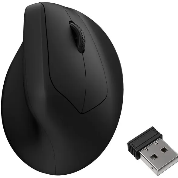 Keychron M5 verticale draadloze muis zwart