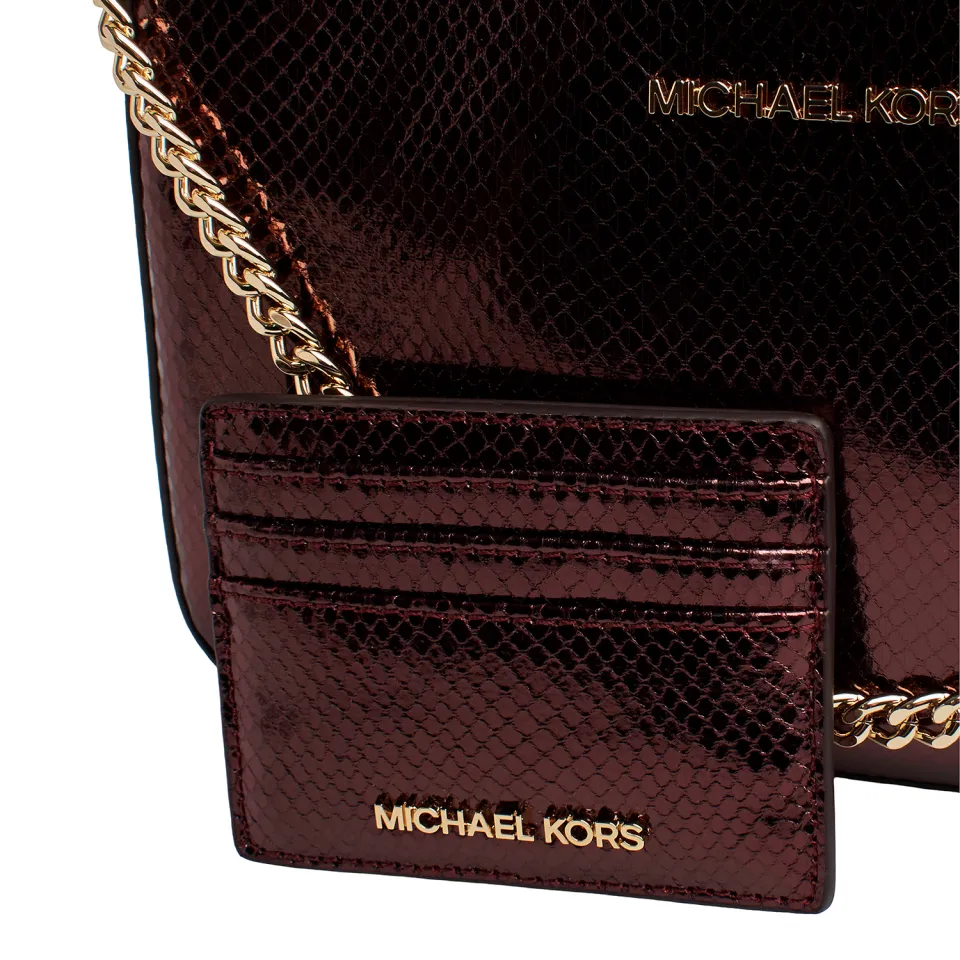 MICHAEL Michael Kors handtasje met kaarthouder bordeaux, foto 2