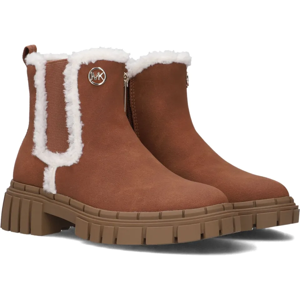 Michael Kors Blake gevoerde chelsea boots cognac, foto 4
