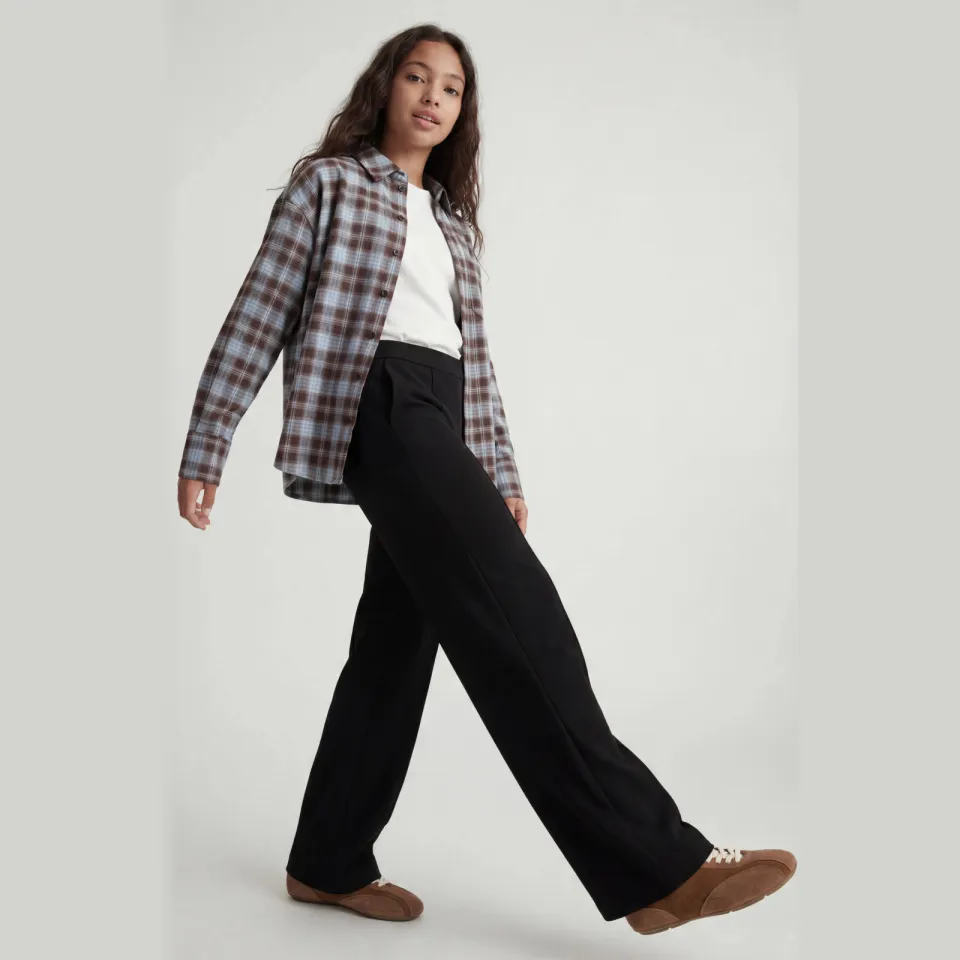JJXX GIRL JXIDA NANCY wide leg broek zwart, foto 4