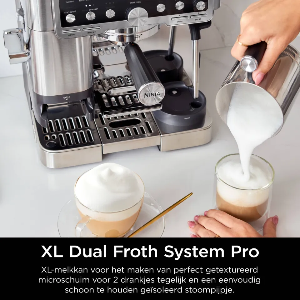 Ninja Luxe Café Pro ES701EU espressomachine zilver, foto 6